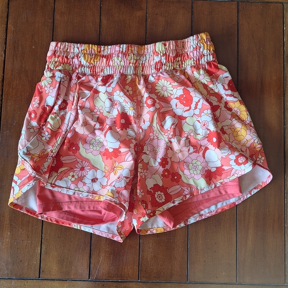 Avia Pants - Avia Women's Active Running Shorts in Groovy Bloom Small